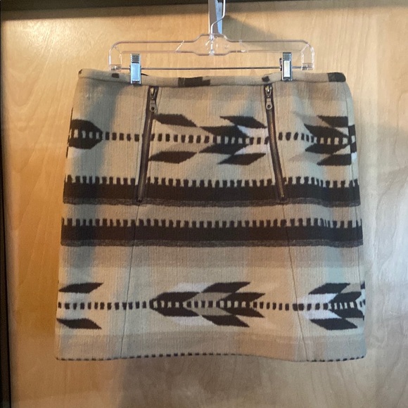Tasha Polizzi Patterned Brown and Cream Skirt; Size XL; New with tag - Picture 1 of 5